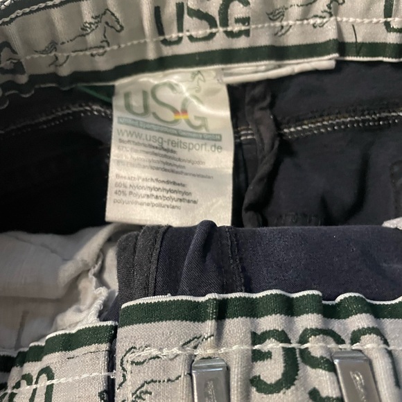 USG Equestrian Riding Breeches United Sportproducts Germany Lara Pants Size 28L - Picture 7 of 11